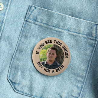 Badge Rond 5 Cm Si vous voyez ce marié enterrement de vie de garço