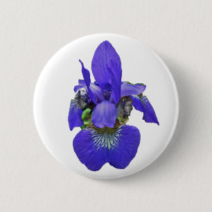 Badge Rond 5 Cm Sibérie Iris Coordonner les éléments