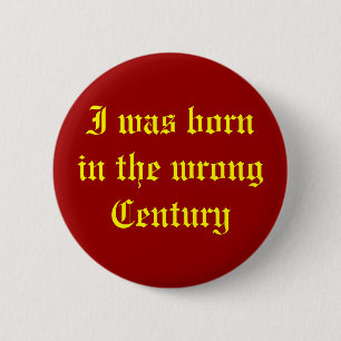 Badge Rond 5 Cm Siècle faux