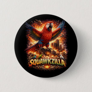 Badge Rond 5 Cm Siège écarlate
