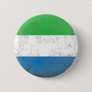 Badge Rond 5 Cm Sierra Leone