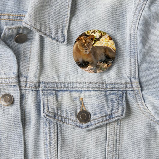 Badge Rond 5 Cm Siesta Time (En situation)