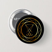 Badge Rond 5 Cm Sigil de Lucifer (Devant & derrière)