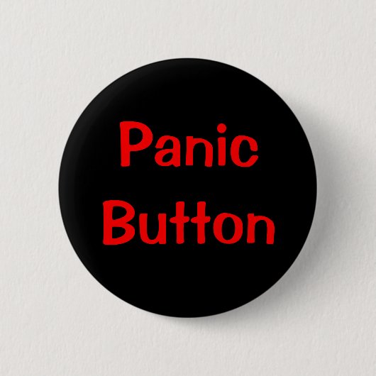 Badge Rond 5 Cm Signal d'alarme (Devant)