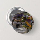 Badge Rond 5 Cm Signal Point Rum Grand Cayman (Devant & derrière)