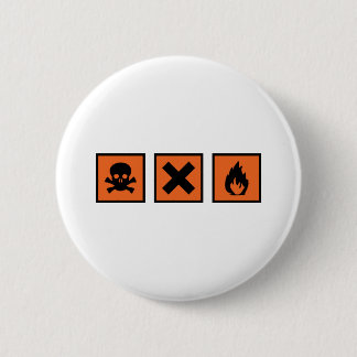 Badge Rond 5 Cm signe chimique