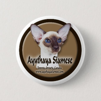 Badge Rond 5 Cm Signe de cage d'Ayuthaya