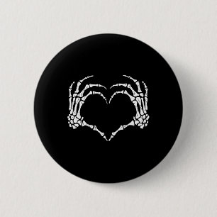 Badge Rond 5 Cm SIGNE DE COEUR MAIN Halloween Costume Hommes Femme