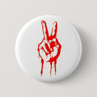 Badge Rond 5 Cm signe de paix