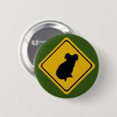 Badge Rond 5 Cm signe routier koala (Devant & derrière)