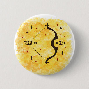 Badge Rond 5 Cm Signe Sagittaire