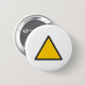 Badge Rond 5 Cm Signe vide jaune (Devant & derrière)