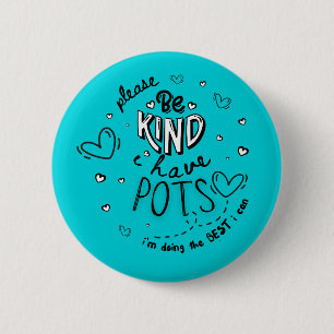 Badge Rond 5 Cm S'Il Te Plaît, J'Ai Des Pots Que Je Fais De Mon Mi