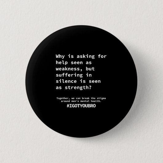 Badge Rond 5 Cm Silence Plus D'Autocollant (Devant)
