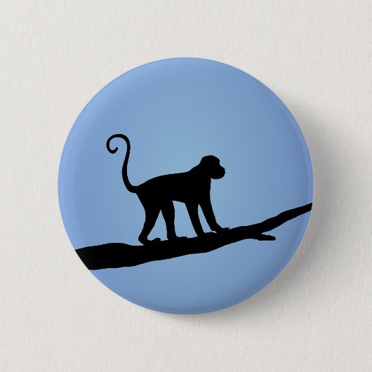 Badge Rond 5 Cm Silhouette (Devant)