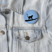 Badge Rond 5 Cm Silhouette (En situation)