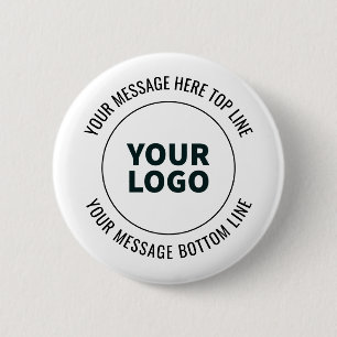 Badge Rond 5 Cm Simple à remplacer par votre logo ou image