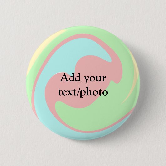 Badge Rond 5 Cm Simple acrylique pour marbre ajouter votre nom de  (Devant)