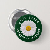 Badge Rond 5 Cm Simple Daisy Award (Devant & derrière)