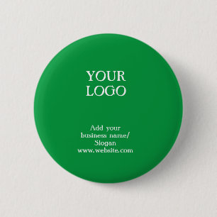 Badge Rond 5 Cm Simple elegant custom logo here company easter gr