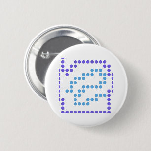 Badge Rond 5 Cm simple minimal personnalisé ajouter votre logo adr