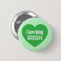 Simple St. Patrick's Day Vert J'aime être irlandai