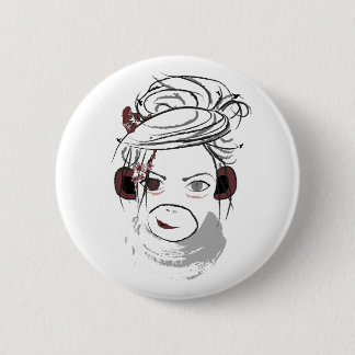Badge Rond 5 Cm singe.