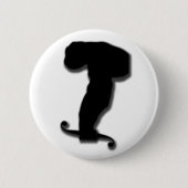 Badge Rond 5 Cm Singe de calcul (Devant)