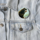 Badge Rond 5 Cm Singe de Tamarin (En situation)