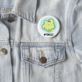 Badge Rond 5 Cm #Single Funny Solo Cell Biology Pun (En situation)