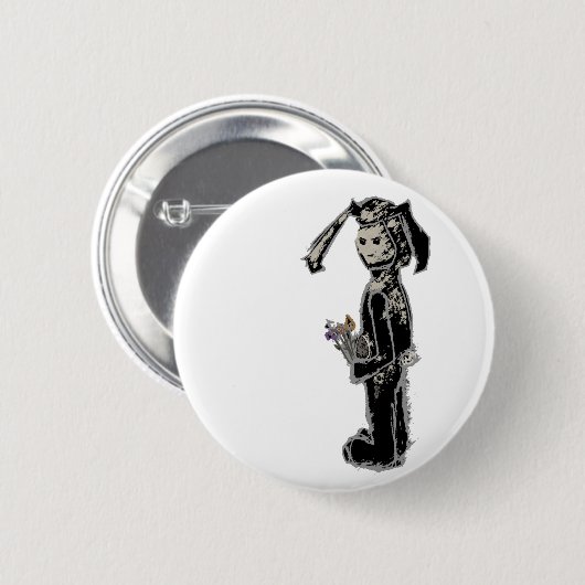 Badge Rond 5 Cm sinibunny (Devant & derrière)