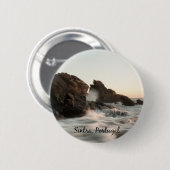 Badge Rond 5 Cm Sintra, Portugal Photo pittoresque (Devant & derrière)