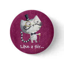 Sir Kitty Cat avec Moustaches