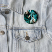 Badge Rond 5 Cm Sirius Black et Bellatrix Lestrange (En situation)