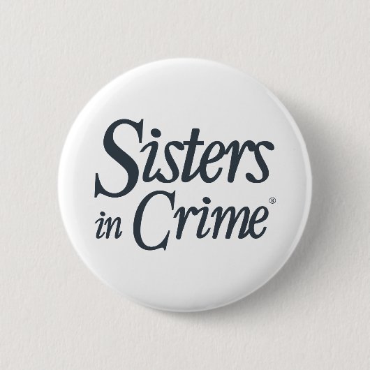 Badge Rond 5 Cm Sisters in Crime Button (Devant)