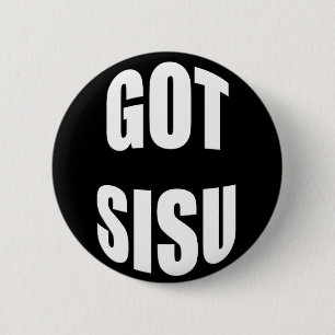 Badge Rond 5 Cm SISU obtenu Yooper