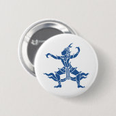 Badge Rond 5 Cm SIX Danseuse thaïlandaise ⚠ Thaïlande ⚠ (Devant & derrière)