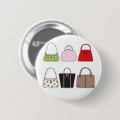 Badge Rond 5 Cm Six petits boutons de bourses (Devant & derrière)