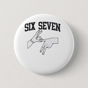 Badge Rond 5 Cm Six Sept Mèmes Viral 67 Mason Sign Language