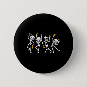 Badge Rond 5 Cm Six Seven 67 Mème Drôle Halloween Squelette Dansan