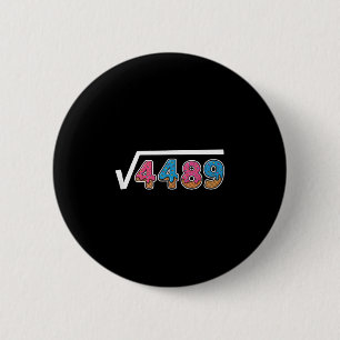 Badge Rond 5 Cm Six Seven Ice Cream Drip Cool Meme 67 Funny Square