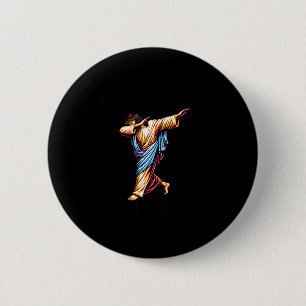 Badge Rond 5 Cm Six Seven Jésus Dabbing Noël 6 7 Meme 67 Enfants