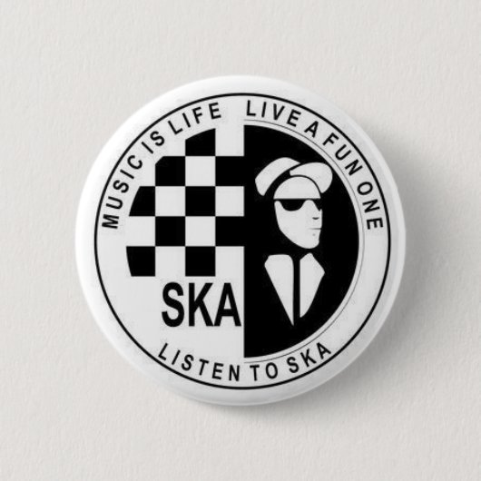 Badge Rond 5 Cm ska 2 (Devant)