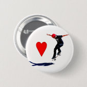 Badge Rond 5 Cm skate board (Devant & derrière)