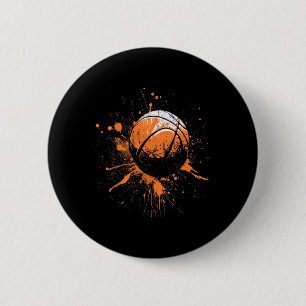 Badge Rond 5 Cm Sketll Aquarelle Amoureux de Sketll Dessin d'art