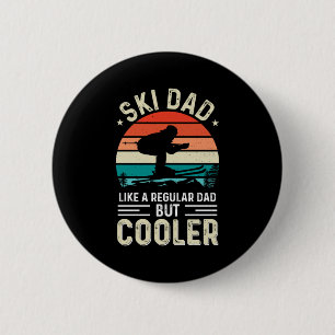 Badge Rond 5 Cm Ski Dad
