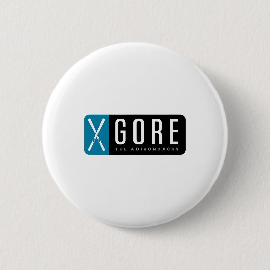Badge Rond 5 Cm Ski de Gore Mountain (Devant)