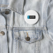 Badge Rond 5 Cm Ski de Gore Mountain (En situation)