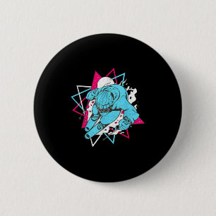 Badge Rond 5 Cm Ski Vintage 80s 90s _1