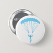 Badge Rond 5 Cm skydive suicide (Devant & derrière)